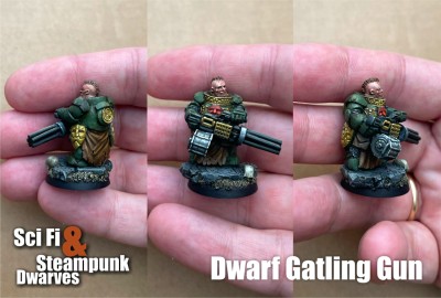 Dwarf Gatling Gun