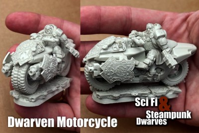 Dwarven Motorcycle