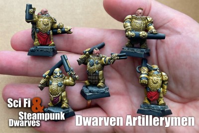 Dwarven Artillerymen
