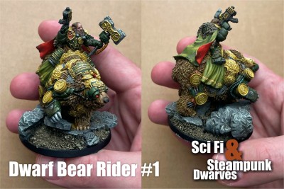 Dwarf Bear Rider 1