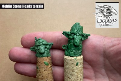 Goblin Stone Heads terrain