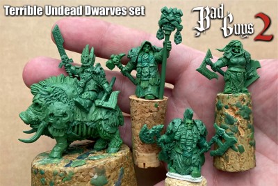 Terrible Undead Dwarves set (Bad Guys v.2)