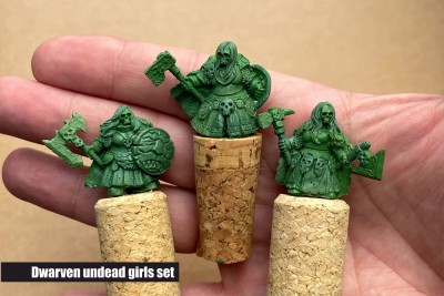 Dwarven undead girls set (Bad Guys v.2)
