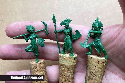 Undead Amazons set (3)