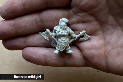 Dwarven wild girl