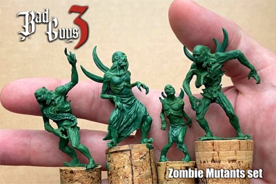 Zombie Mutants set