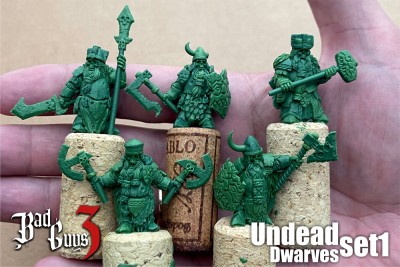 Undead Dwearves set1 ('Bad Guys vol.1')