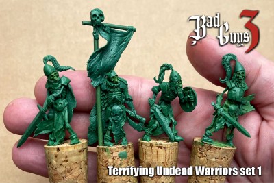 Terrifying Undead Warriors set1